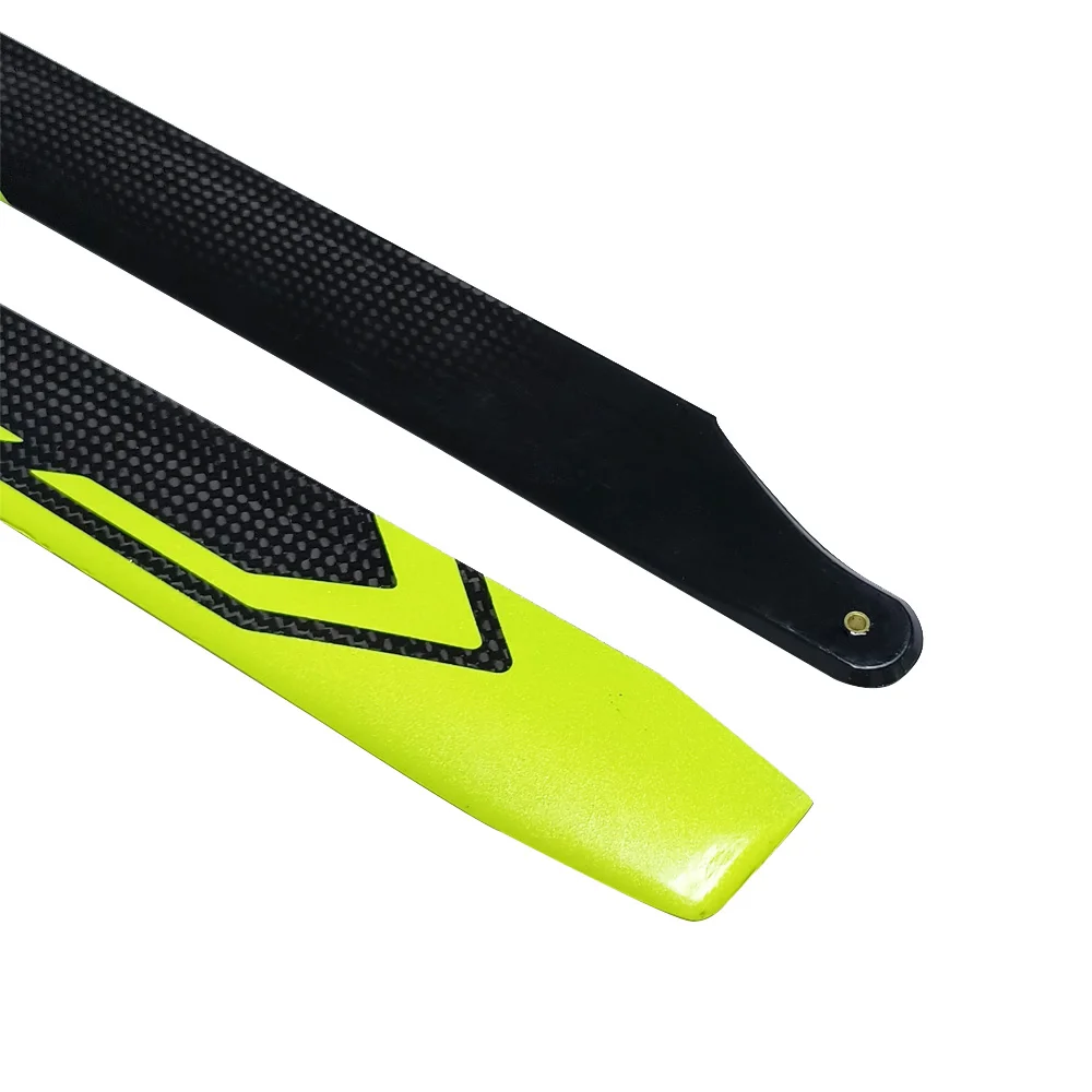 Lâmina principal de fibra de carbono a vapor 390MM 420MM para helicóptero AK400 AK420 Goosky RS4 SAB 380 420