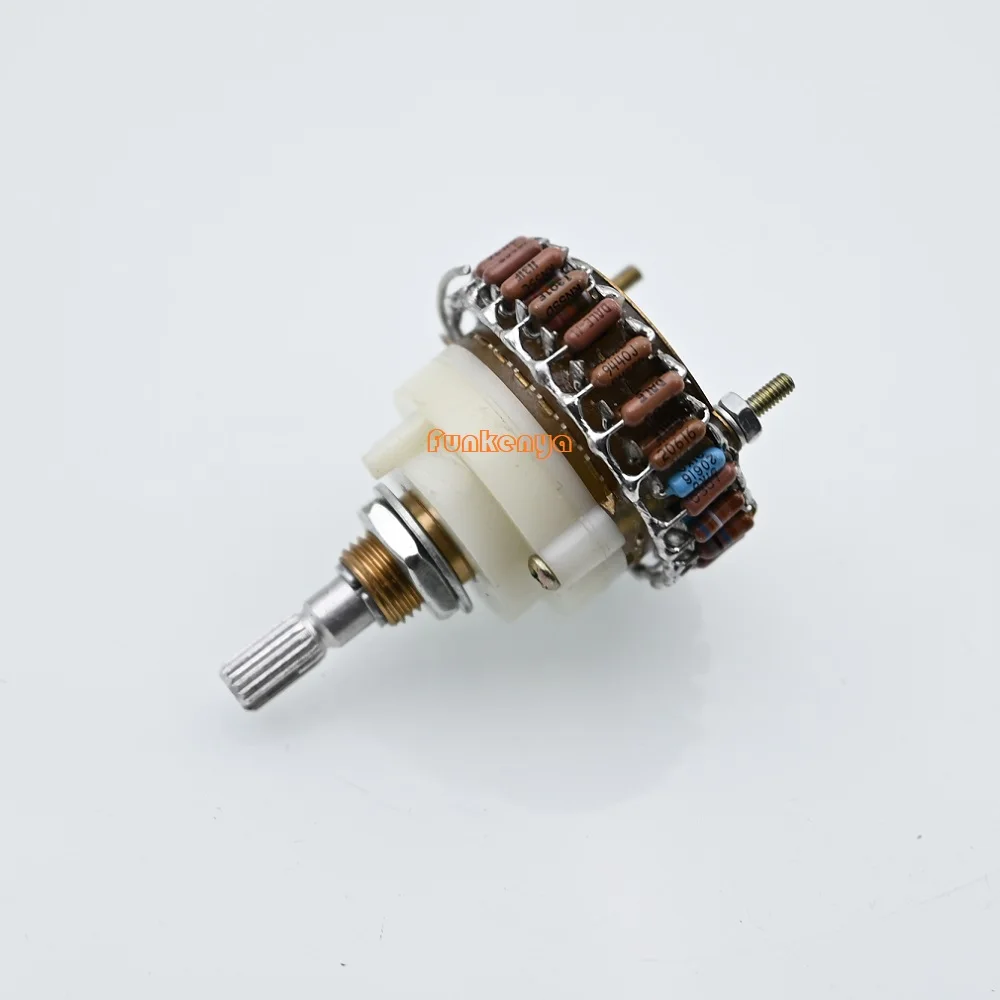 Single Channel 10K 50K 100K 250K 2× 23 Speed Progressive Shunt Type Volume Potentiometer