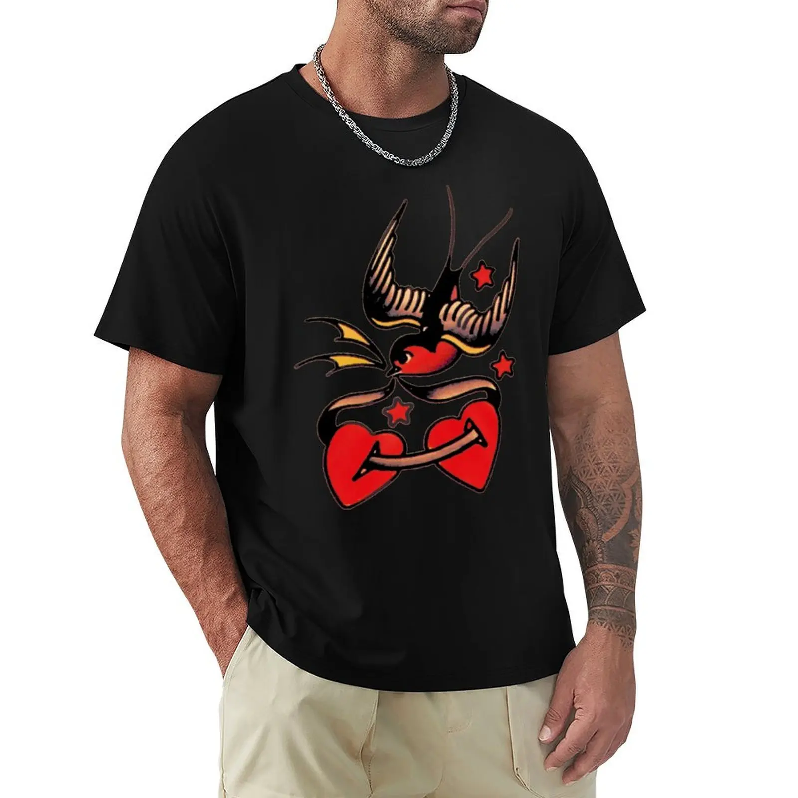 

Sparrow KerLZ T-Shirt new gifts and t-shirts luxury designer mens workout shirts