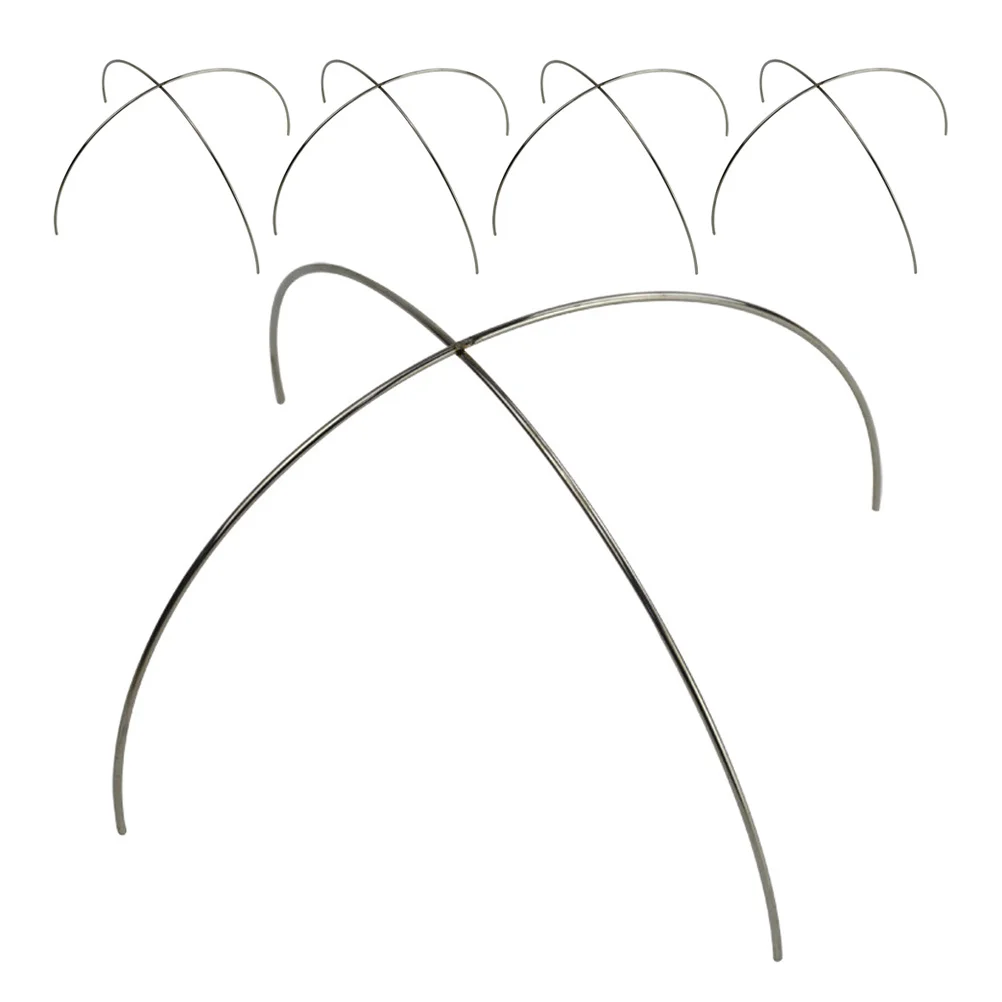 

5Pcs Plastic Wrap Holder Stainless Steel Film Wrap Support Rack Cross Shape Restaurant Hotel Kitchen Supplies