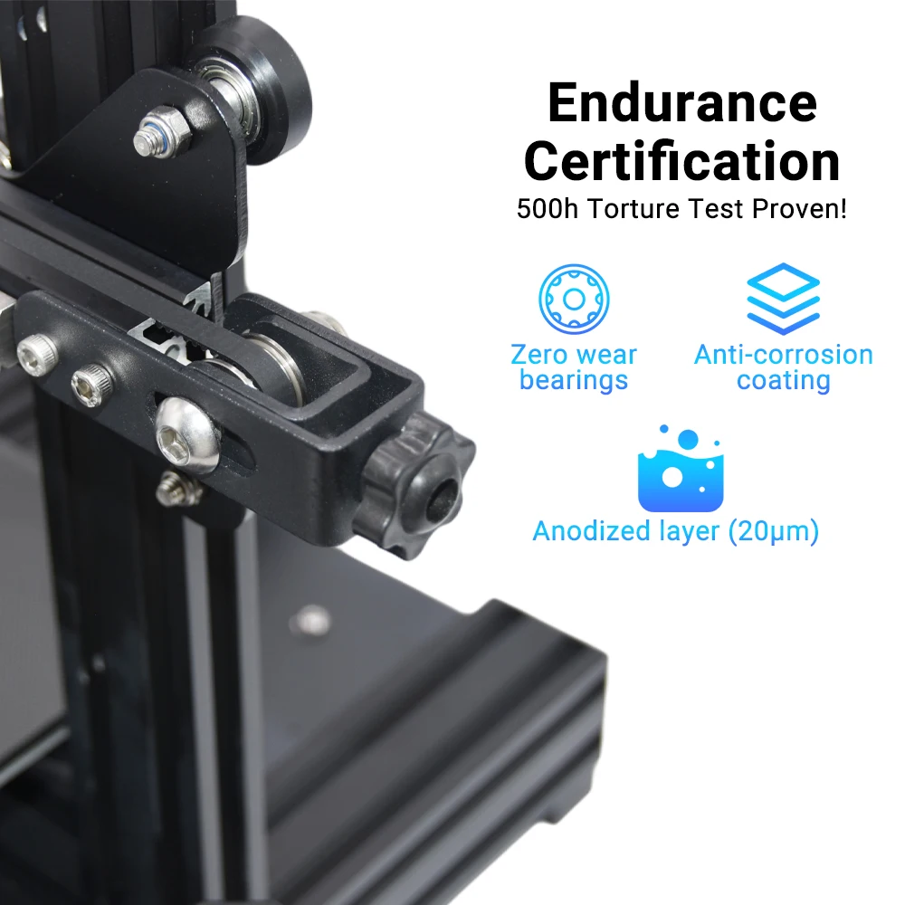 3D Printer Parts Belt Tensioner for Ender3 CR10 Series Stretch Tension Belt Profile 2020 X-axis 2040 4040 Y Axis Belt Tensioner - view 6