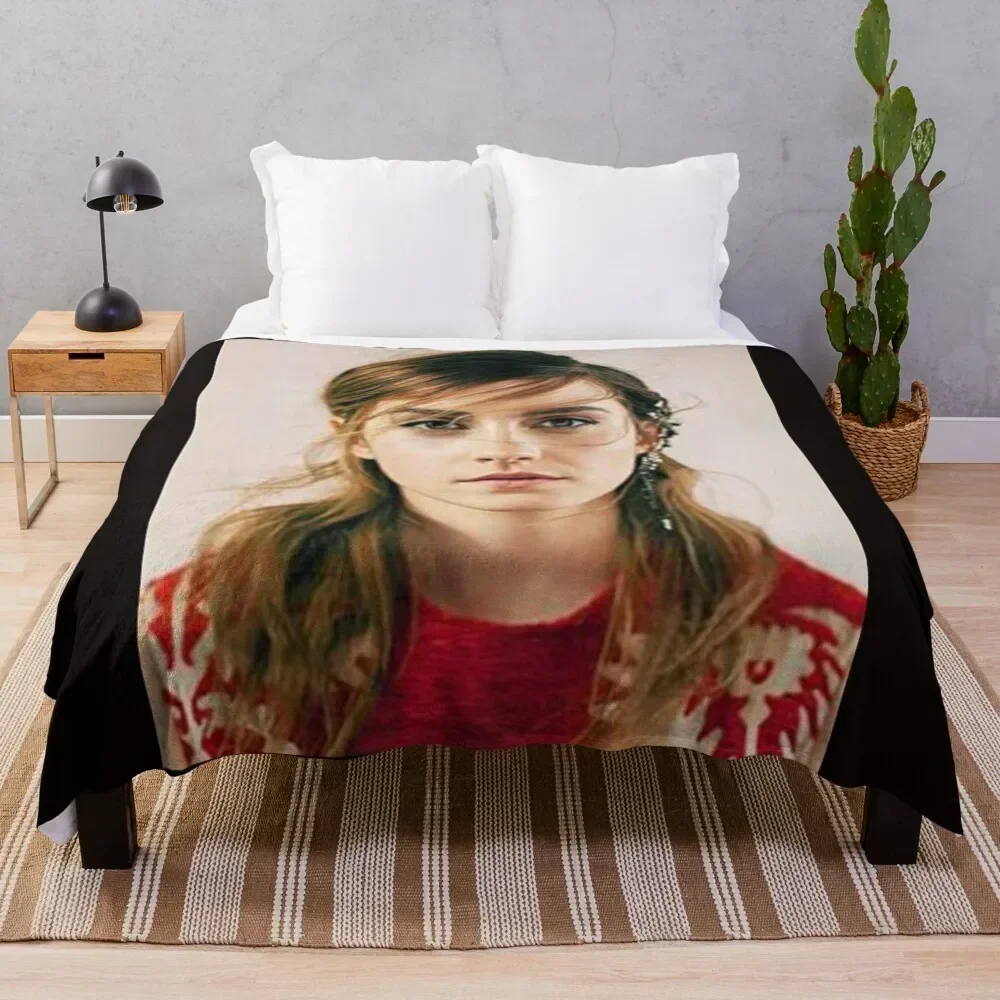 

Album - Emma Watson Throw Blanket Cute Plaid Winter beds anime Blankets Decorative Throw halloween Blankets