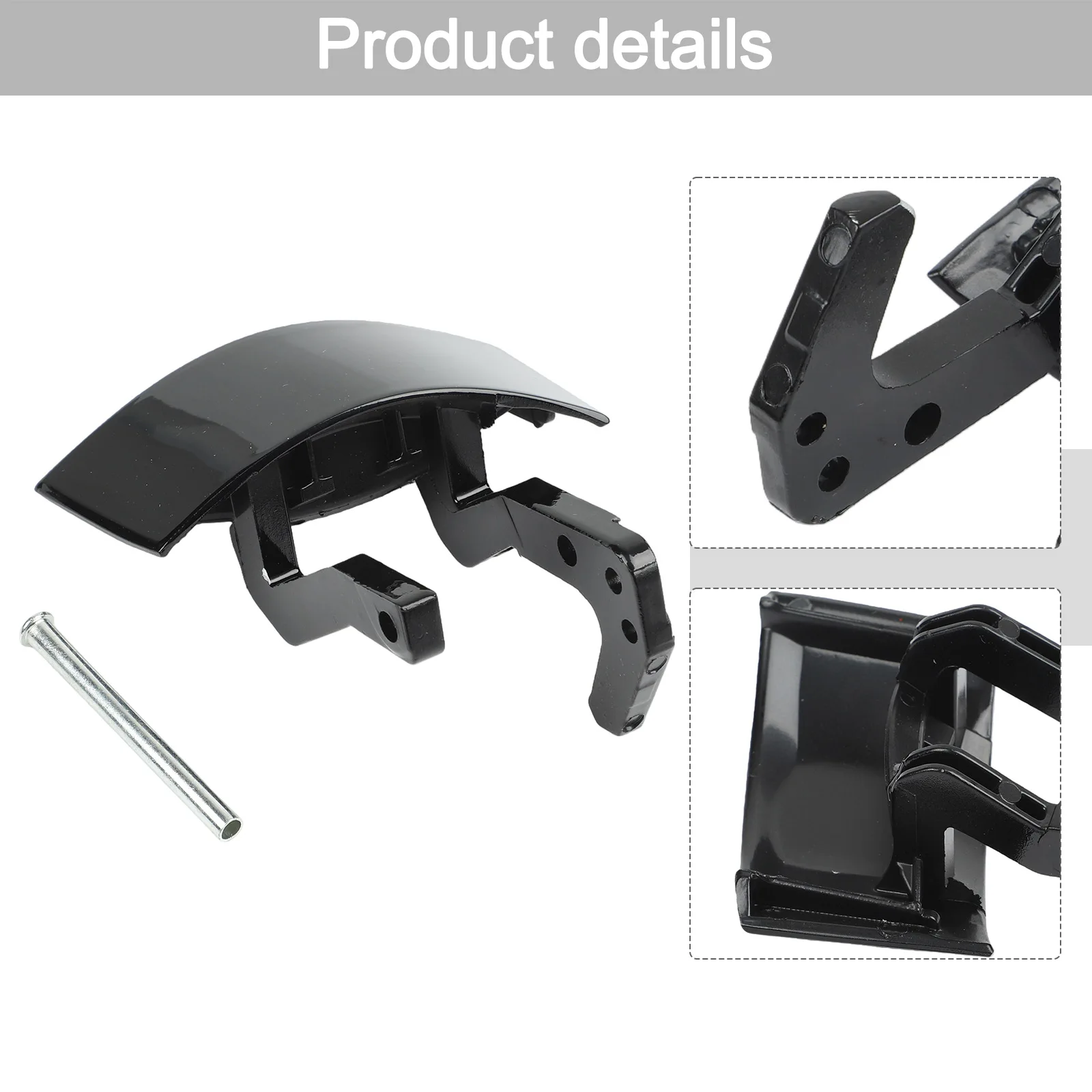 

Металлический черный ремонтный комплект левой или правой дверной ручки для Honda Z Z 2011-2015, прямая замена, внешняя автозапчасть