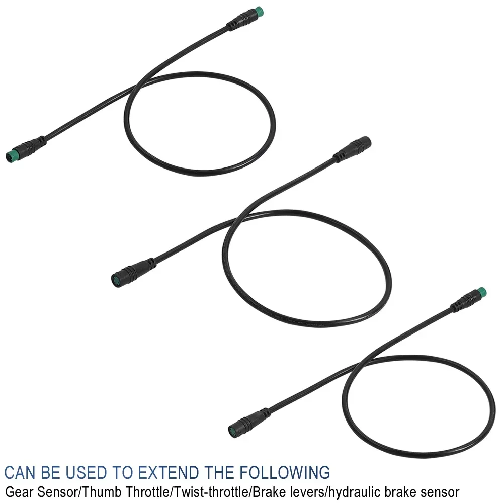 M/F Verlängerungskabel 5Pin Stecker auf Buchse Wasserdichtes Mittelmotorkabel für Bafang Display Stecker auf Stecker Kabel Elektrofahrrad – Detail 4