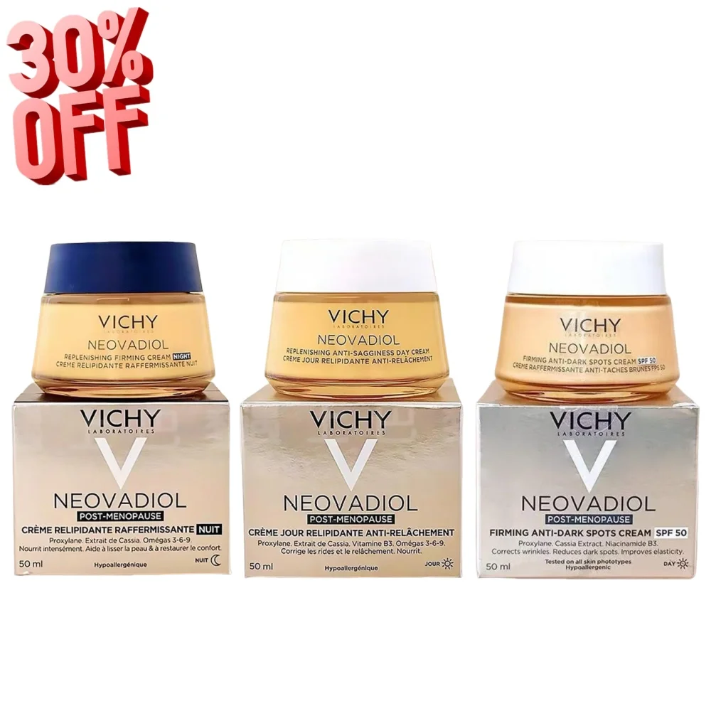 

Ночной крем VICHY для женщин в период менопаузы: укрепление кожи, глубокое увлажнение, уменьшение морщин, уход за кожей лица