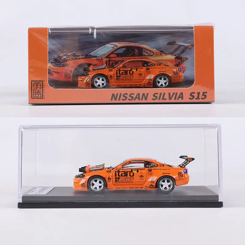 YS 1/64 Nissan S15 4.0 V8 Alloy Toy Motor Vehicle Diecast Metal Model