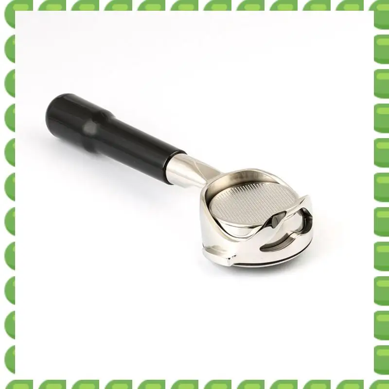 

A04V 58Mm Hollow Design Coffee Handle For E61 Brewing Head Coffee Machine Stainless Steel Bottomless Extraction Handle
