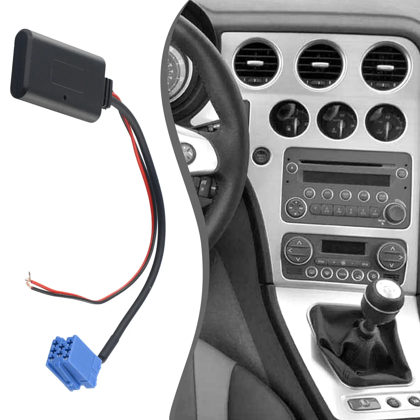 

Practical Useful interface Adapter Wireless ABS Parts Wire 1pc Module Music For Alfa Romeo 147 156 159
