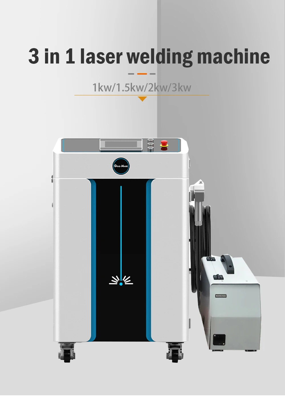 GOLD MARK Industrial las er Welding Machine Lazer 3000w