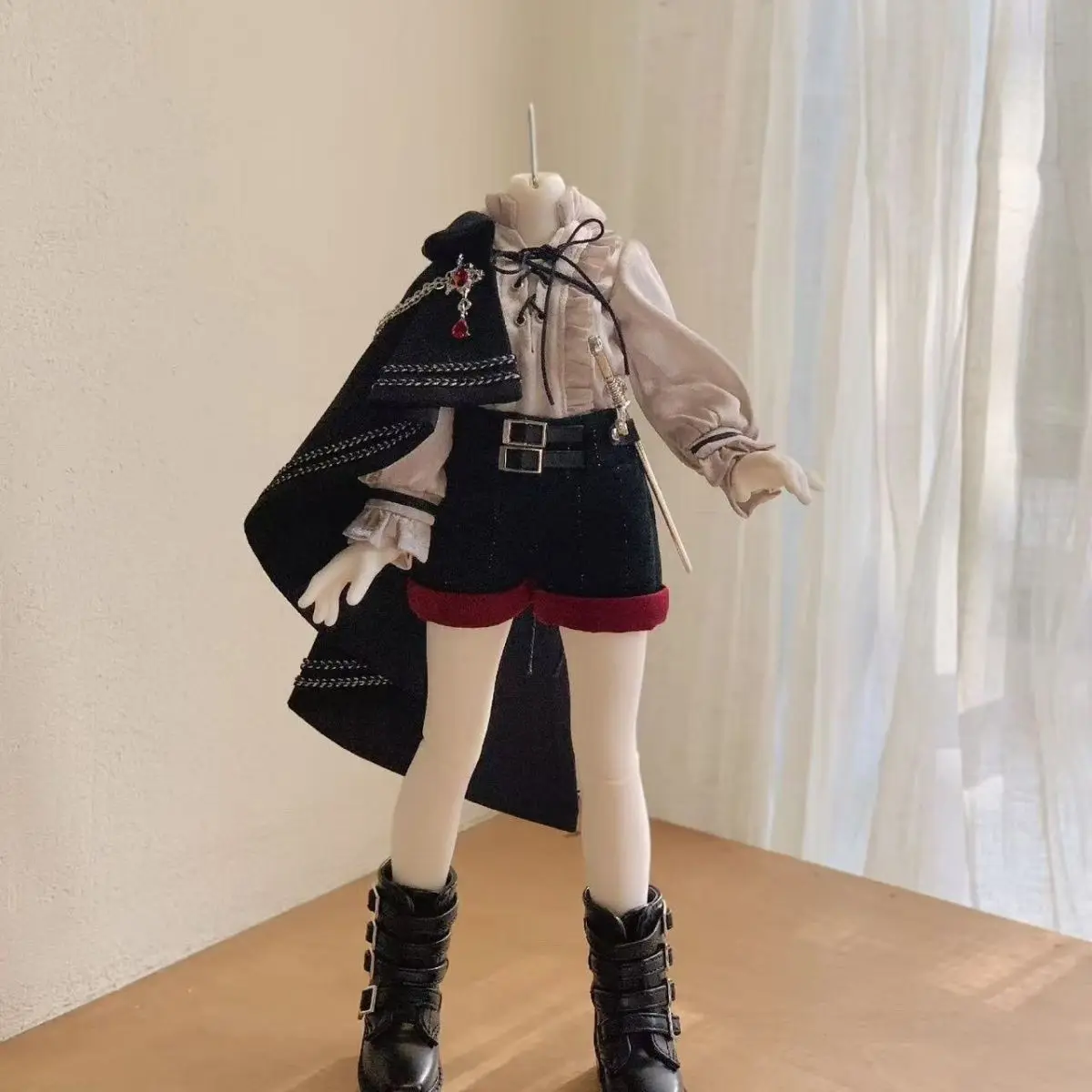 새로운 1/6 인형 옷 세트 30cm BJD 인형 드레스 세트 교체용 소녀 장난감 드레스업 놀이 집 선물 인형 액세서리, 인형 미포함