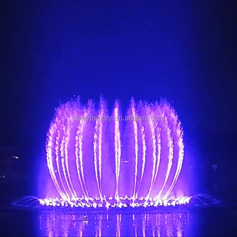 Good Quality Outdoor Large Decoration Pool Water Show Fountain Music Dancing Fountain For Lake