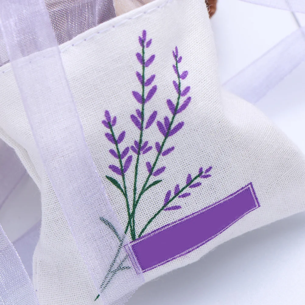 

15pcs Lavender Sachet Bags Cotton Portable Storage Pouches For Dried Flowers Fragrance Gift Packaging Party Favors