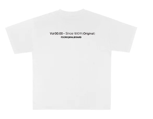 2025 Fashion 100% Pure Cotton Men's and Women's T-shirt Vol 00 00 Since 18 019FSORIGINALBRAND Letter Printed T-shirt