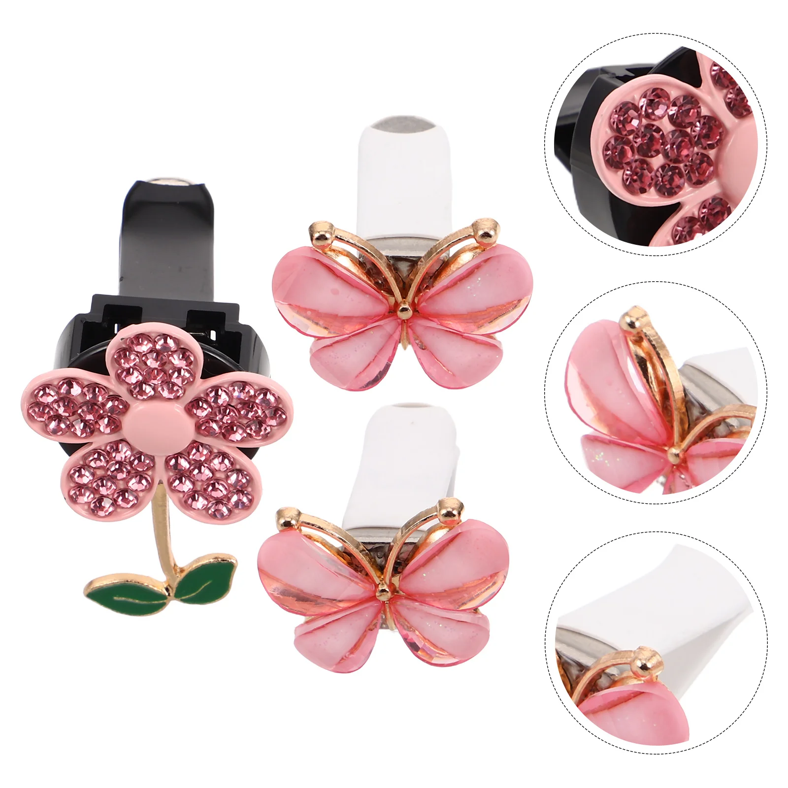 

1Set Car Air Freshener Vent Clip Easy Installation Stylish and Durable Car Accessories for Women Aesthetic Interior Decor