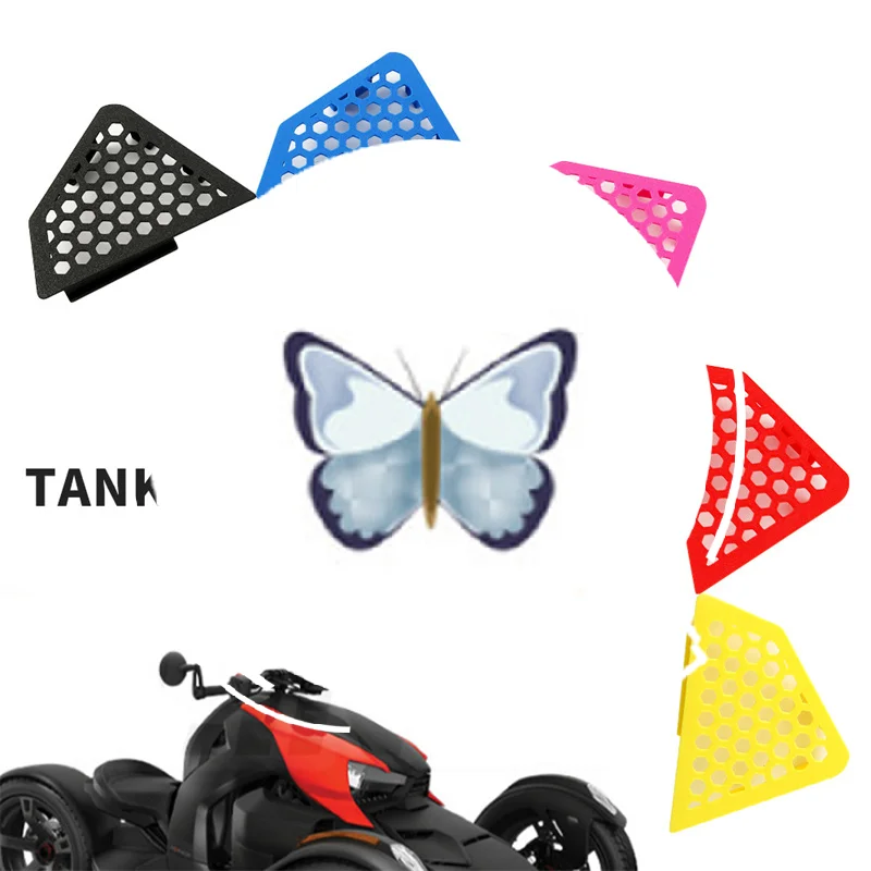 Side Gas Tank Cover Fuel Tank Inserts Competible With Ryker 600 900 Ace Rally Sport Ryker 600 900