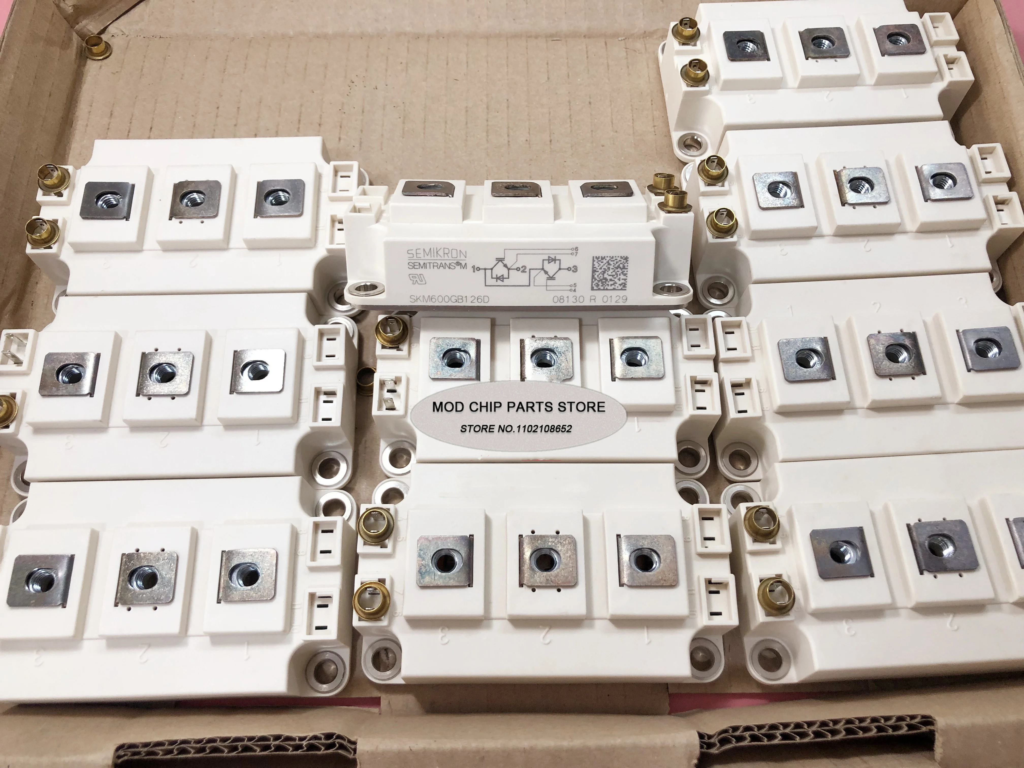 SKM600GB126D SKM600GA125D SKM800GA126D SKM800GA125D SKM800GA176D SKM600GB176D SKM600GA176D โมดูลใหม่