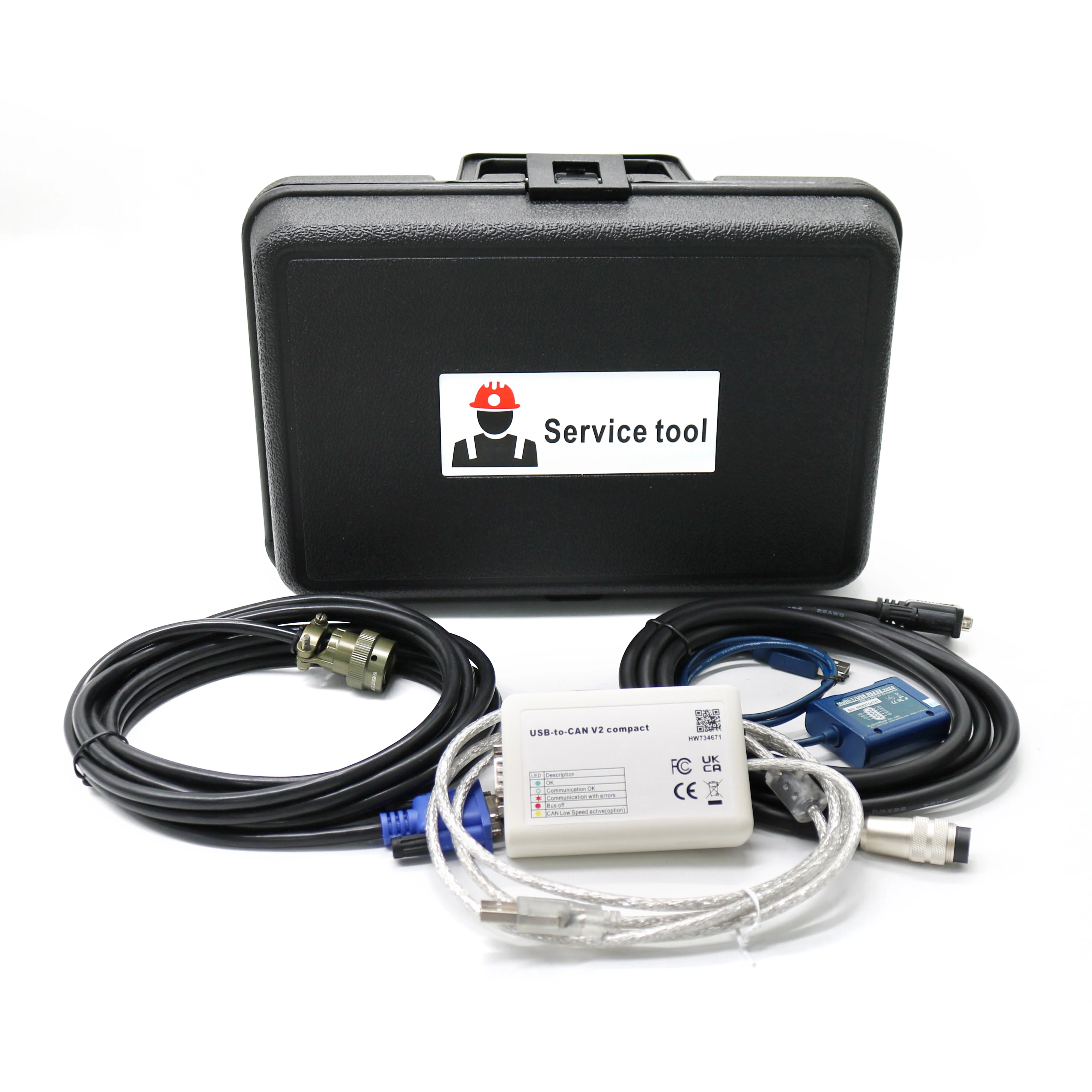 Diagnostic Tool For MTU (USB-TO-CAN) Diesel Engine Diagnostic Kit with Diasys 2.75 System and MDEC ADEC Cable Truck Diagnostic S - view 2