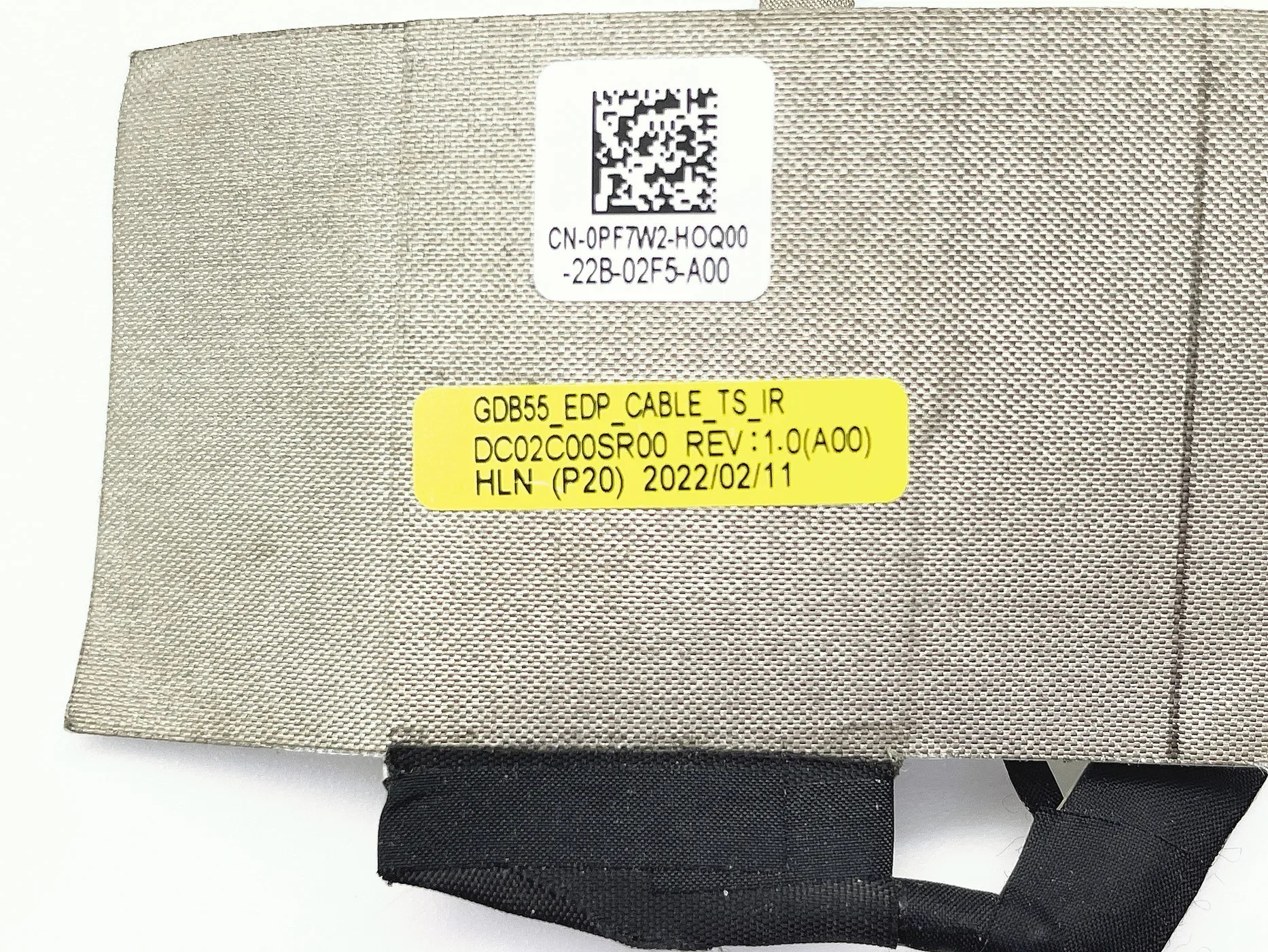 New for DELL 7560 M7560 GDB55_EDP_TS_IR screen cable, screen cable touch model 0PF7W2