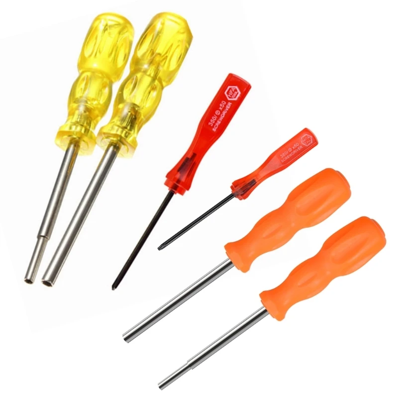 Handliches Schraubendreher-Bit-Set für die Elektronik reparatur breite Anwendungen 3,8mm & 4,5mm 2,5mm Schraubendreher-Reparatur werkzeug für n64