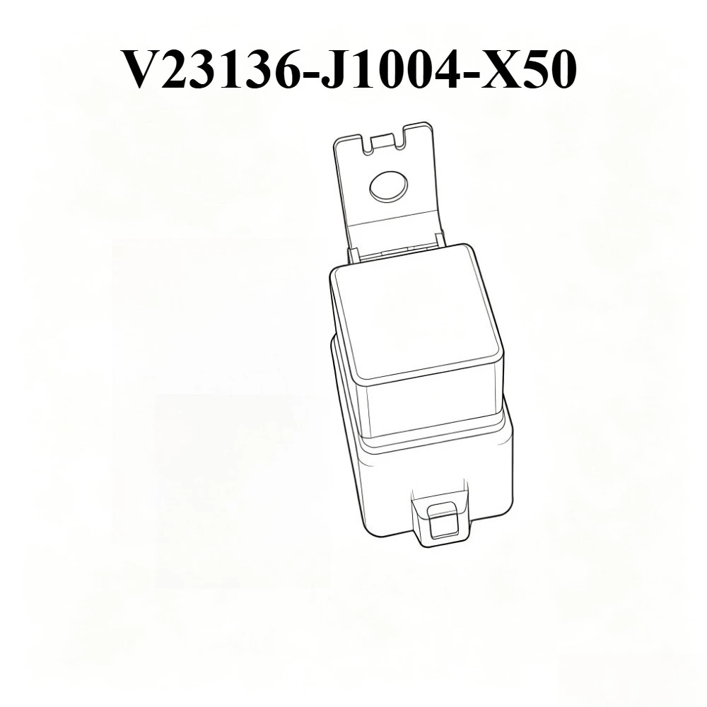 Brand  new  original   V23136-J1004-X50 12V 70A 4-pin automotive relay