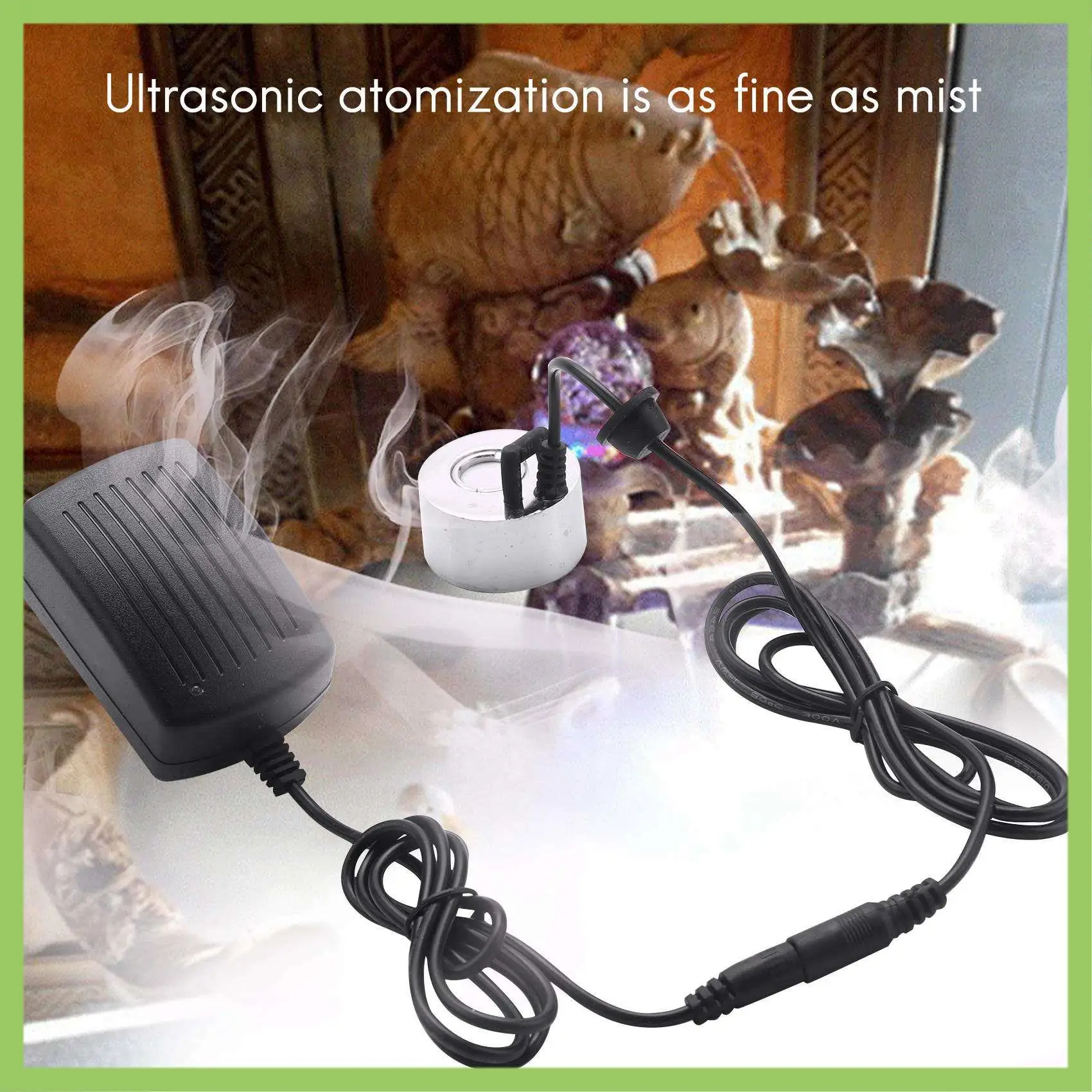 

2Pcs 45Mm Humidifier Ultrasonic Mist Maker Industrial Incubator 24V Nebulizer Atomizer Head Fogger