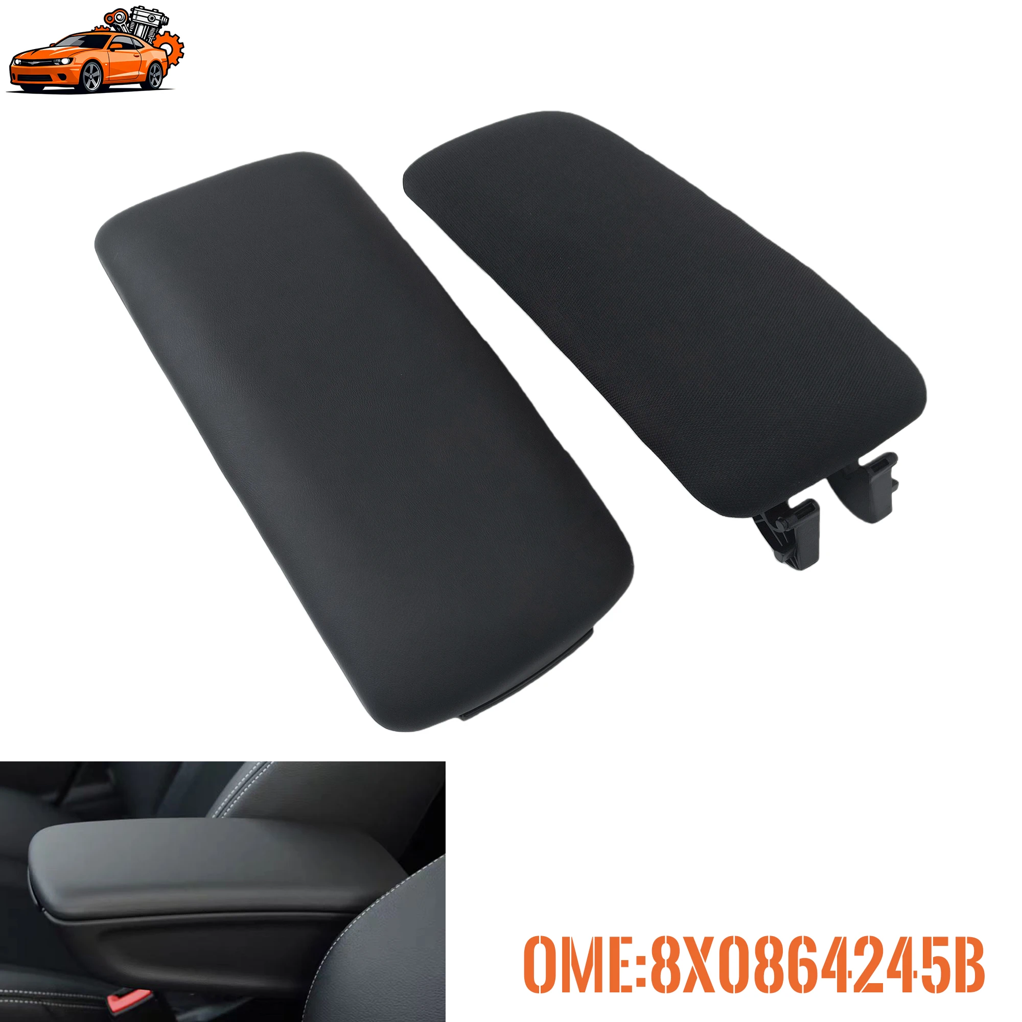 

Кожаная накладка-заглушка на крышку центральной консоли (подлокотник) для Audi A1 8XA 8X1 8XF 2012-2018, артикул 8X0864245B