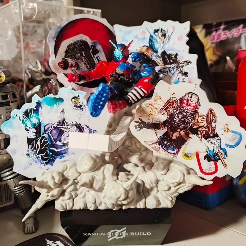 

Новинка на складе Bandai Kamen Rider A Reward Build Zero-Two Cross-Z Рисунок Анимация Периферийный подарок
