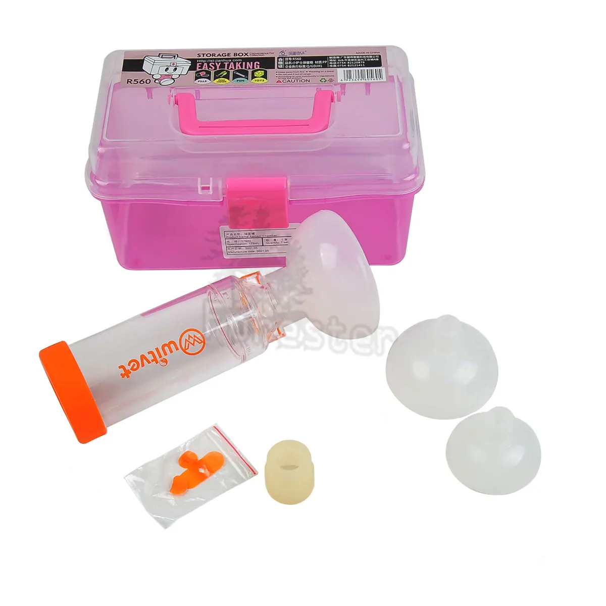 

Pet Aerosol Chamber Nebulizer Atomizer Tank Storage Bottle Clinic Supplies