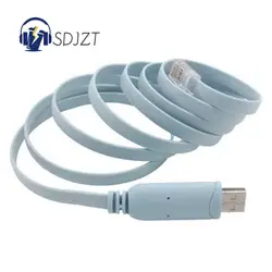 USB Extension 1.8M USB To RJ45 USB To RS232 Serial To RJ45 CAT5 Console Adapter Cable Cord For Cisco Routers