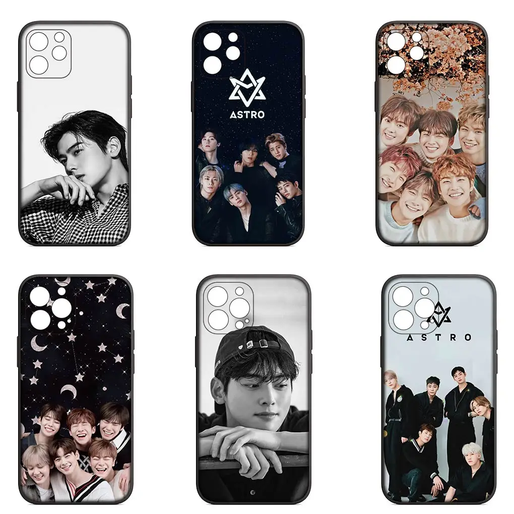 Cha EunWoo Lee Dong min Eun Woo Coque Phone Cover for Apple iPhone 16 11 Pro XS Max XR 6 X 6s 7 8 Plus + SE 2022 8+ Soft Case