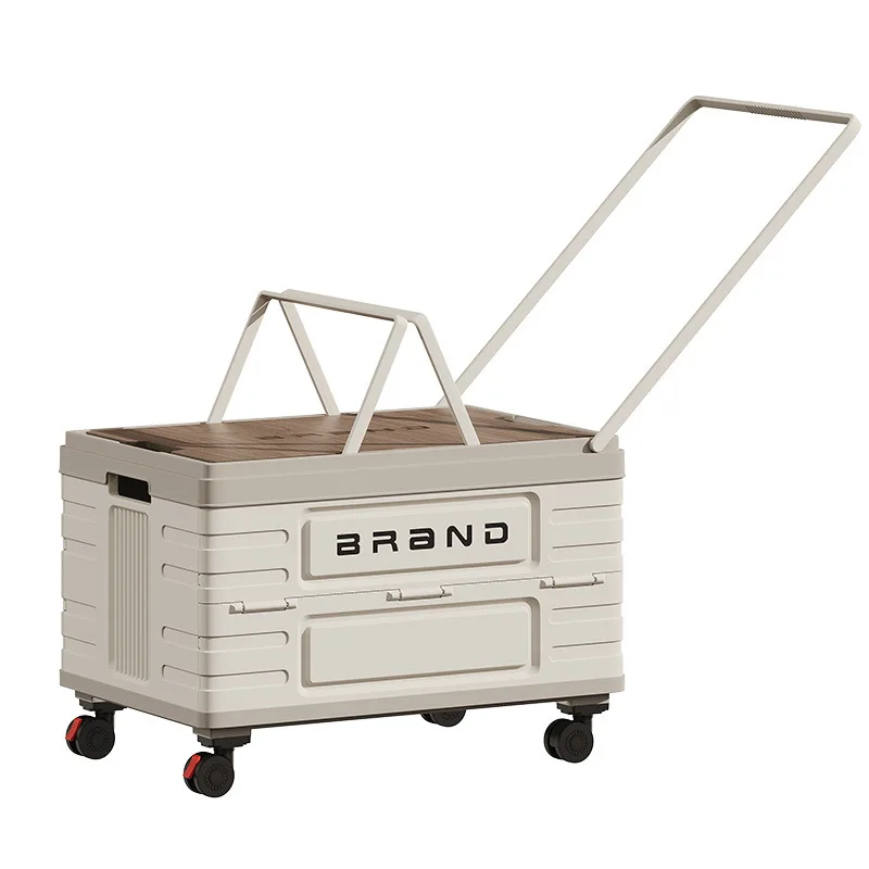 

PP Sundry Box - Large Capacity, Folding Design, Perfect for Camping, Outdoor Travel, Picnic, and Home Use