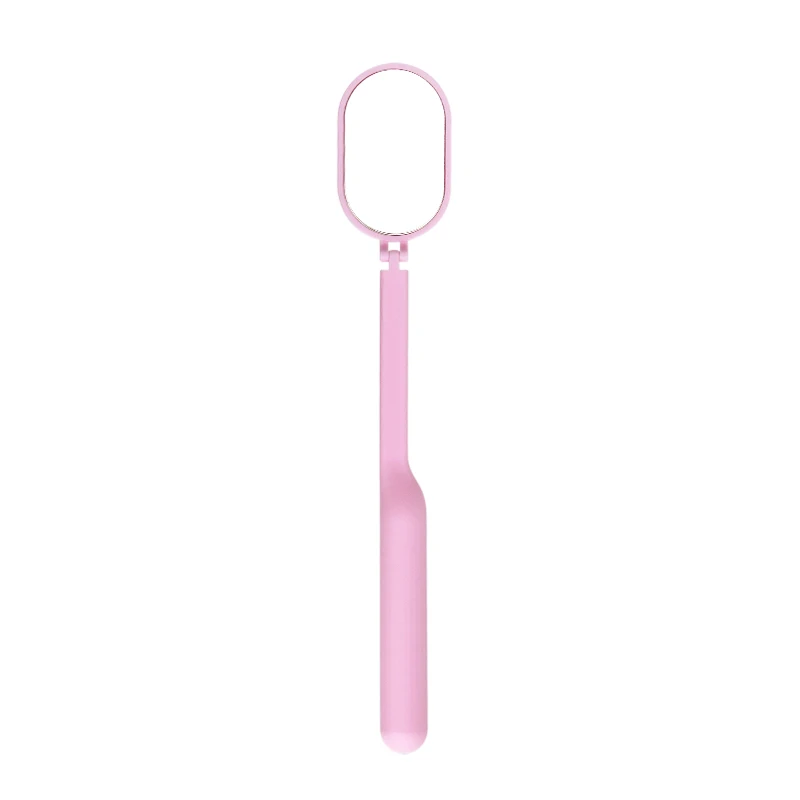 H&L SINCE 1990 Foldable Mirror Eyelash Inspection Large Mirror Plastic Mirror Handle For Grafting Tools High Quality