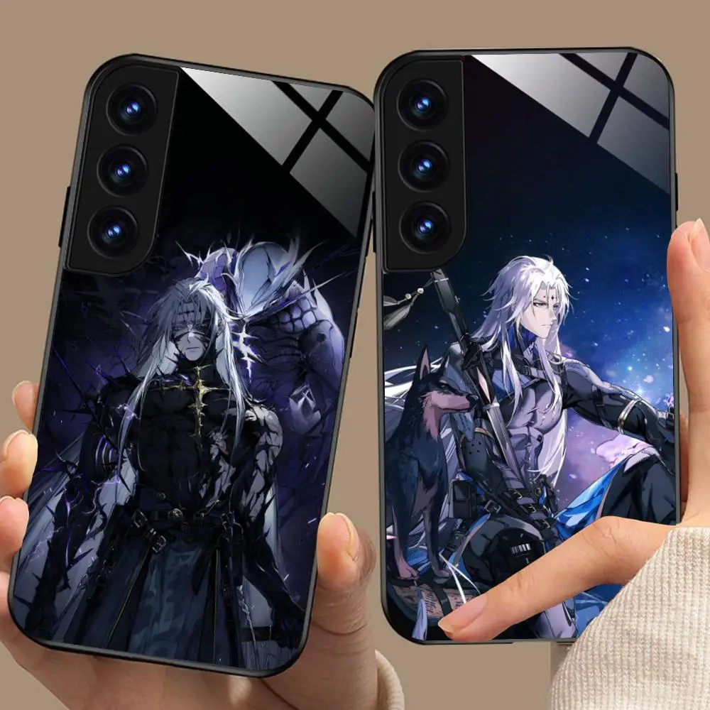 Wuthering Waves Calcharo Phone Case for Samsung Galaxy S26 S25 S24 S23 S22 S21 S20 Note20 Plus FE Ultra Glass Protective Cover