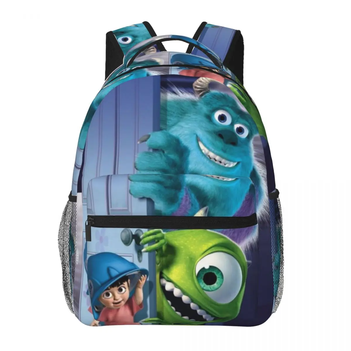 

Cute Monsters, Inc. Backpack for Men Women Fashion Student Business Daypack College Shoulder Bag 16in