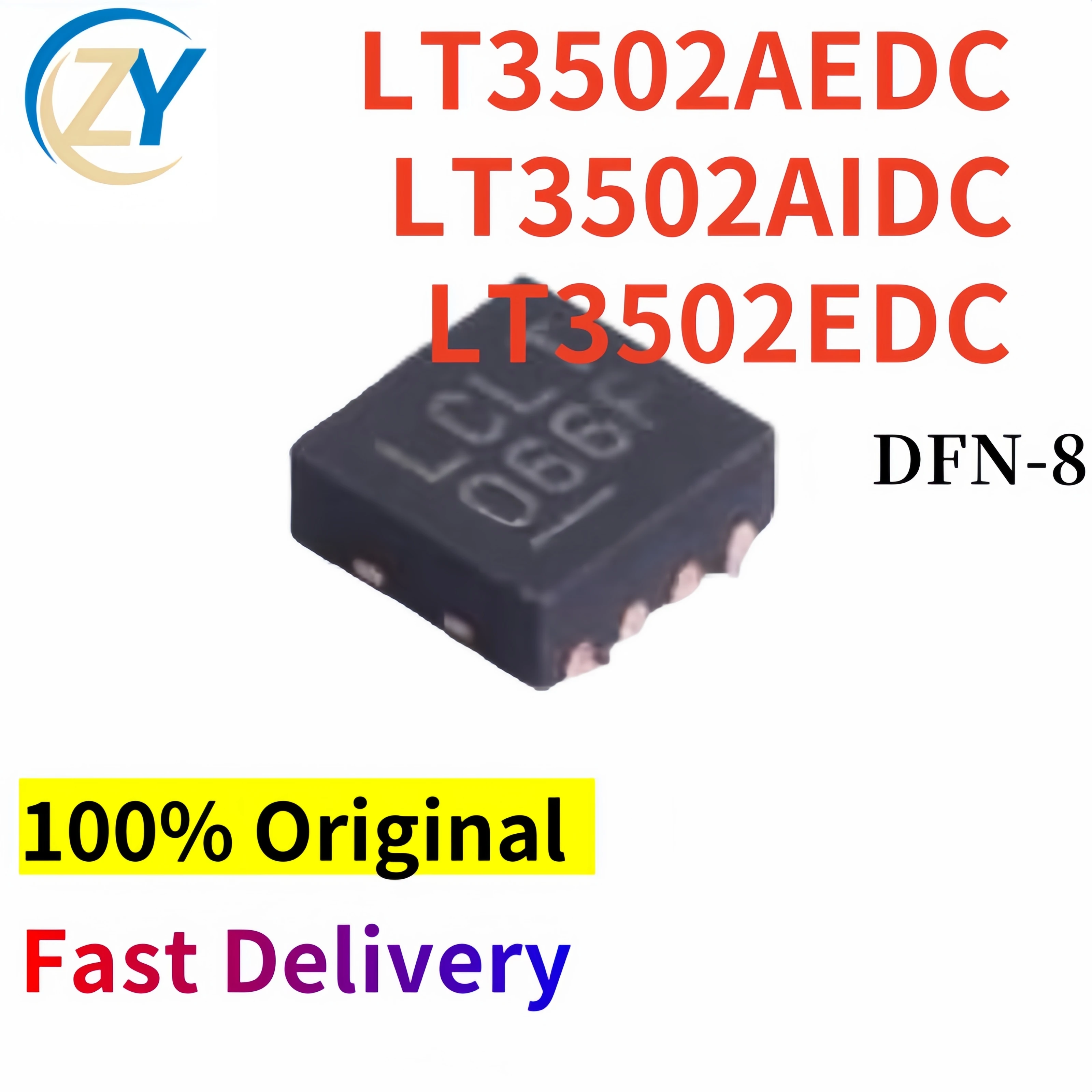 

(2pcs) LT3502 LT3502AEDC Regulators LT3502EDC LT3502AIDC DFN-8 100% Original & In Stock