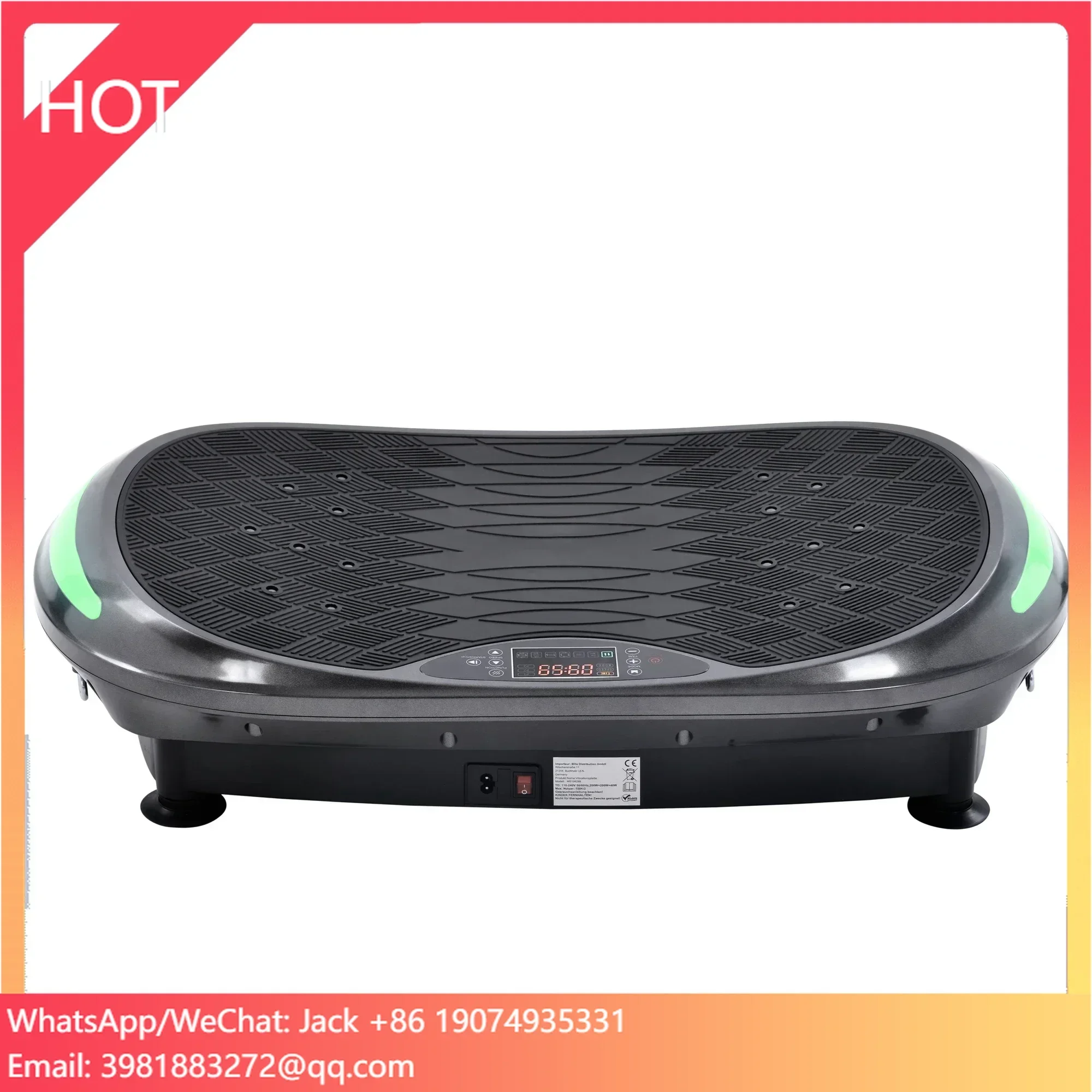 4D vibration plate exercise machine whole body fit vibration plate crazy fit massage