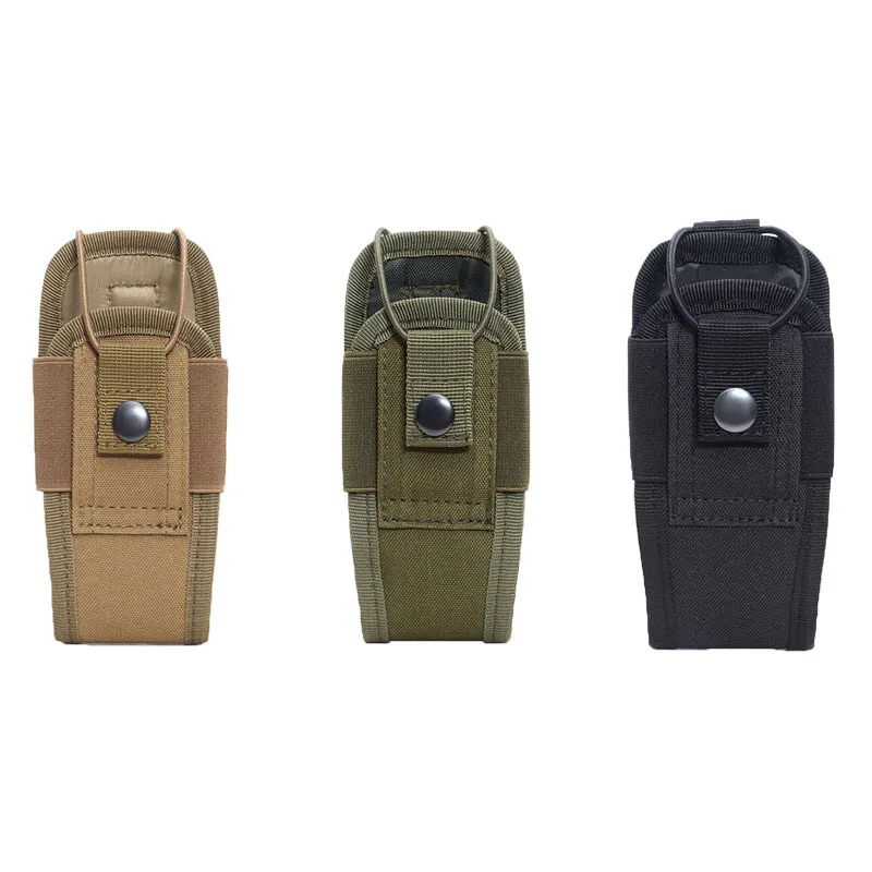 

Тактический чехол для рации из оксфорда, подсумок MOLLE для радиостанции, портативный карман для охоты и спорта на открытом воздухе, поясная сумка, кобура для интерфона