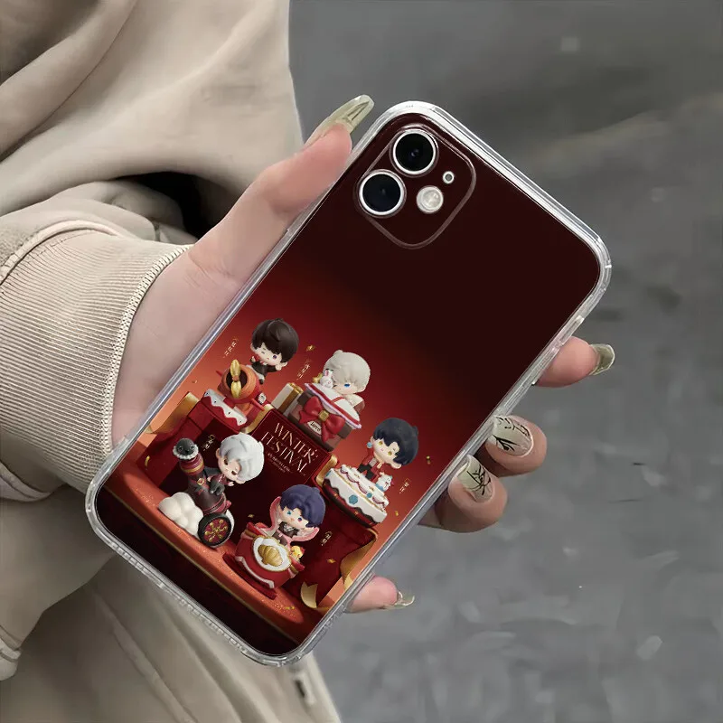 Kfc x amor e espaço profundo sylus zayne celebração fosco padrão macio tpu caso transparente capa de telefone para iphone anime cosplay