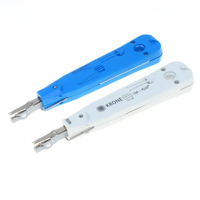 Network Wiring Tool Original Gray/Blue Professional Telecom Phone Wire Cable Lsa-plus RJ11 RJ45 Optical Punch Down Network Tool