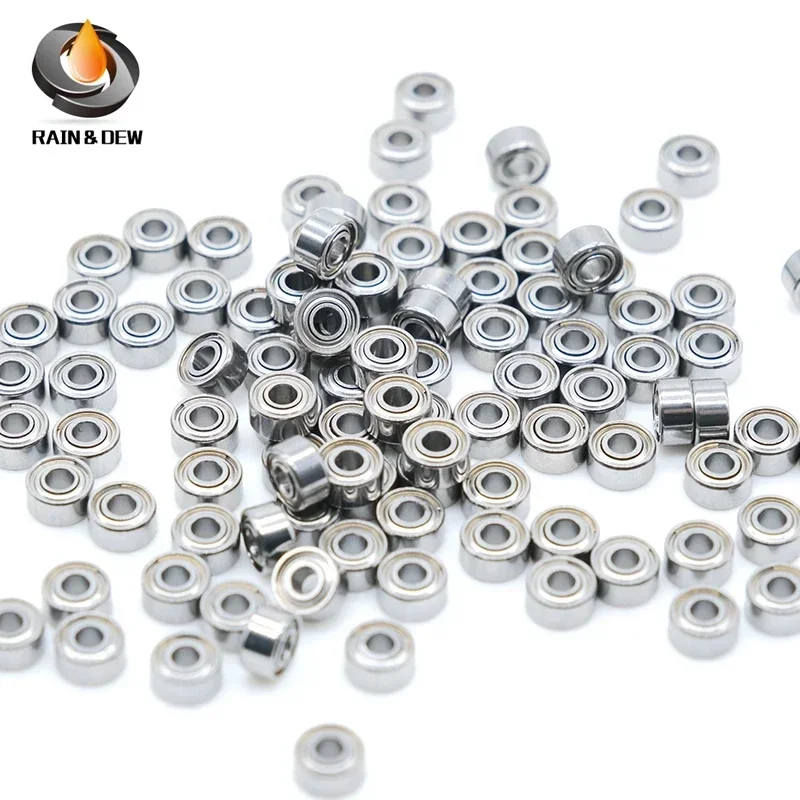 10PCS 681XZZ 1.5x4x2 mm Small Bearing ABEC-9  Fingerboard Bearing  L-415ZZ W68/1.5ZZ Miniature 681X ZZ Ball Bearings