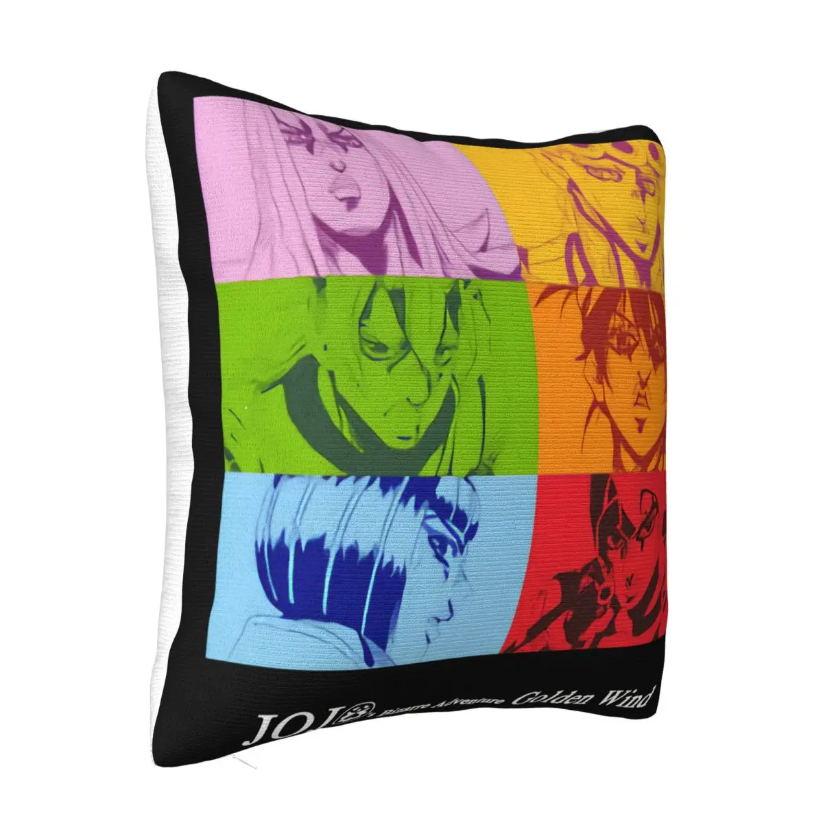 Jojo's Bizarre Adventure Group Anime Ly Licensed Adult Personality Hot Basic Better Colour Pillow Case