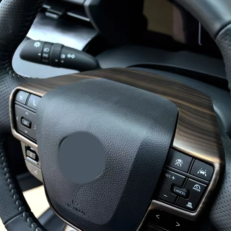For Toyota Crown Camry 80  XV80 2024 2025 2026 ABS Car Steering Wheel Button Panel Cover Trim Stickers Decoration Accessories