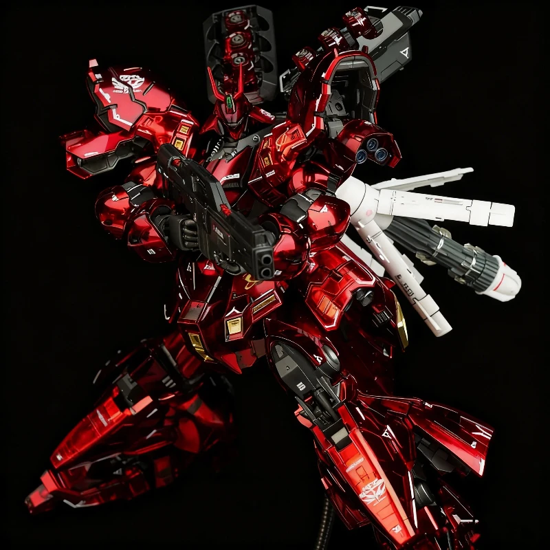 متوفر RG 1/144 Sazabi لون واضح الميكانيكية الأساسية تصفيح الجمعية أطقم منمذجة عمل الشكل سطح المكتب الديكور لعبة عصرية هدية