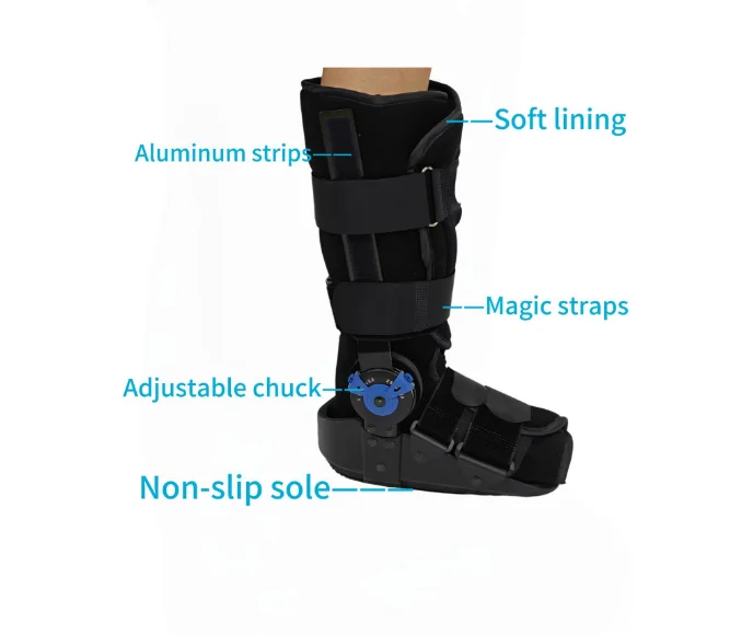 Ankle cam walker for ankle injury orthopedic walker fracture walking boots