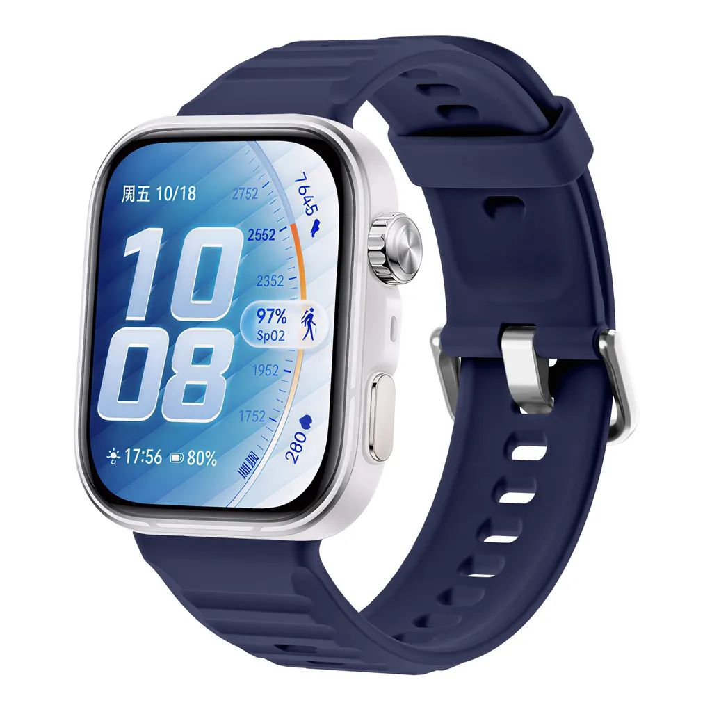 Silikonarmband für Huawei Watch Fit3 Fit4 Fit4Pro Fit 5 Fit5pro Schnellwechsel-Design Wasserdichtes Schweißresistentes Armband – Detail 5