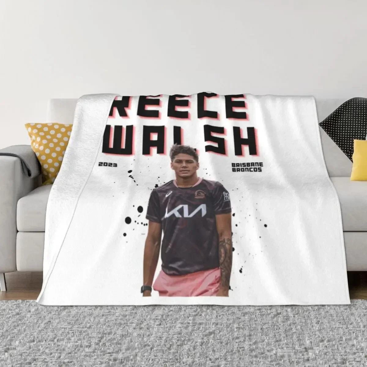 Reece-Manta para cama, cobertor fino para cama, cobertor de edredón