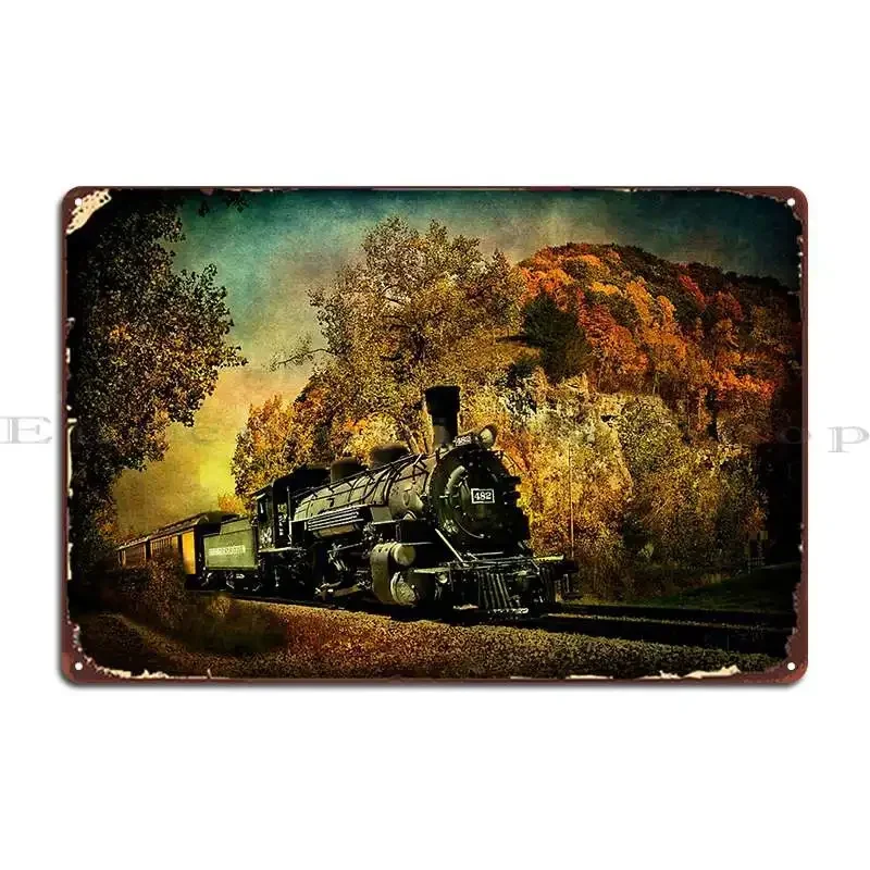 Through The Pass Metal Plaque Poster Designing Cinema Garage Club Print Funny Tin Sign Poster