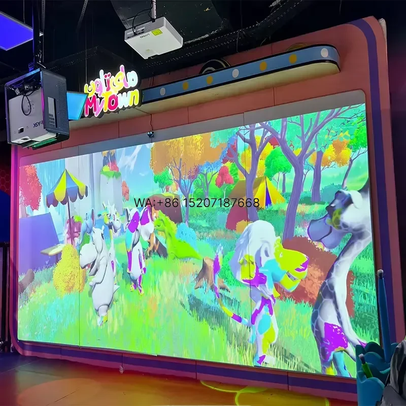 Wmwmnu Wholesale Immersive Interactive Projection Art Game Equipment with Custom Content Development and Multi Scene Themes