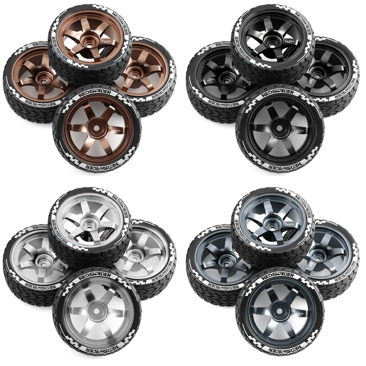 

Шины RS Red Spider 1:10, металлические колесные диски FW06, туристический автомобиль XV02, шины с ручкой R400