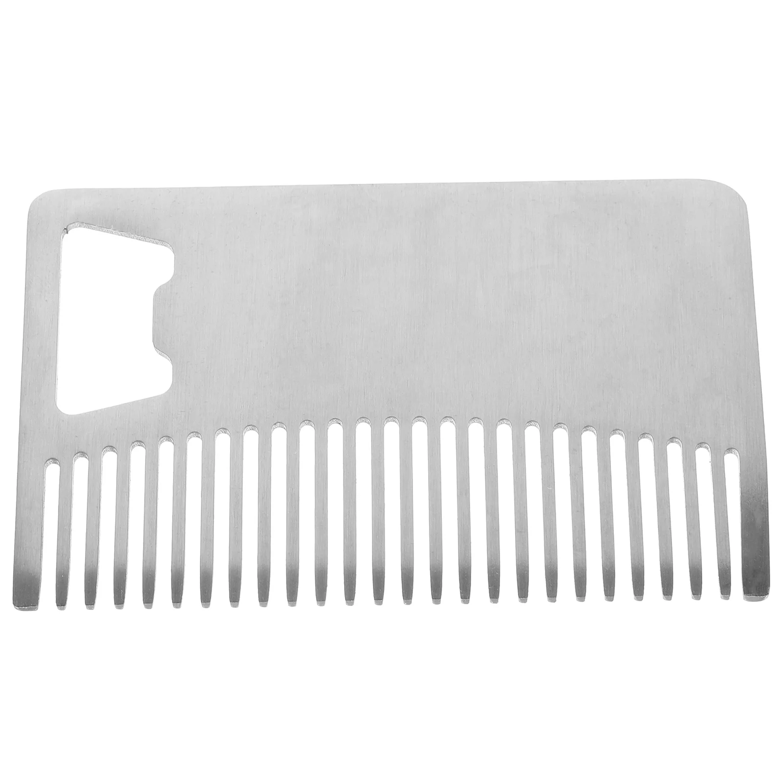 Mens Comb Cutting Combs Professional Protection Oil Credit Stainless Steel Hair